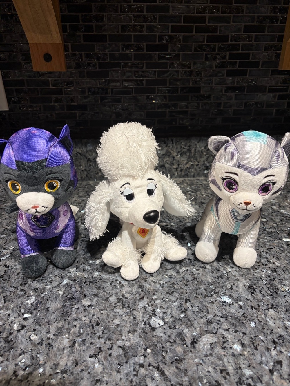 Nickelodeon Paw Patrol Cat Pack Rory Shade Delores Plush Lot Of 3